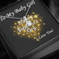 ALLURING BEAUTY Necklace, with Custom Message Card
