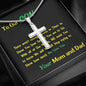 Steel Cross Necklace, Birthday Gift For Son, To My Son Cross, Present From Mom And Dad For Son Birthday Gift Ideas - Gifts 4 Your Season