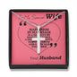 To My Special Wife Gift | Stainless Steel Cross Necklace. | Love Her Keepsake | Soulmate Necklace | Wife Message Card | Meaningful Cards | Best Wife Ever - Gifts 4 Your Season