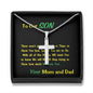 Steel Cross Necklace, Birthday Gift For Son, To My Son Cross, Present From Mom And Dad For Son Birthday Gift Ideas - Gifts 4 Your Season