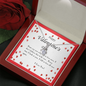 ALLURING BEAUTY Necklace, For Her, Valentine's Day, Mother, Wife, Girlfriend, with Custom Message Card