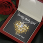 ALLURING BEAUTY Necklace, with Custom Message Card