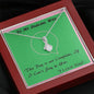 If I Can't Say To You, ALLURING BEAUTY Necklace, Gift for Friend, Gift for Her, Wife From Husband - Birthday | Anniversary | Christmas Gift | Message Card Jewelry - Gifts 4 Your Season