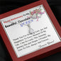 ALLURING BEAUTY Necklace, For Girlfriend | For Wife, For Christmas, Birthday, Valentine's Day, Anniversary, Custom Message Card