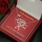 To My Wife Gift | Wife Christmas Jewelry | Love Her Keepsake | Soulmate Necklace | Wife Message Card | Meaningful Cards | Best Wife Ever - Gifts 4 Your Season