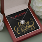 Love Knot Necklace, with Custom Message Card