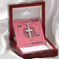 Stainless Steel Cross Necklace | To My Future Wife | Wife Gift | Wife Christmas Jewelry | Love Her Keepsake | Soulmate Necklace | Wife Message Card | Meaningful Cards | Best Wife Ever - Gifts 4 Your Season