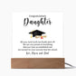 Congratulations, Grad, Acrylic Plaque, For Daughter