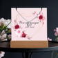 You are unique and loved Forever Love Necklace
