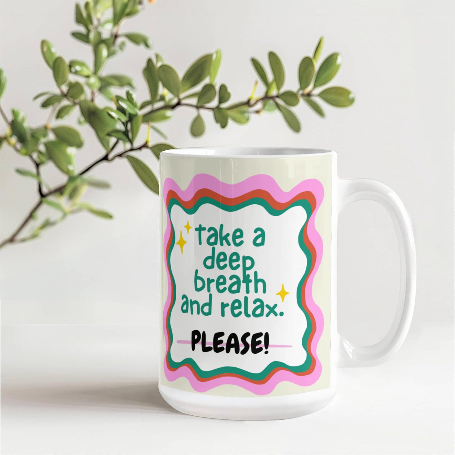 Relax Please - 15 Oz. Mug