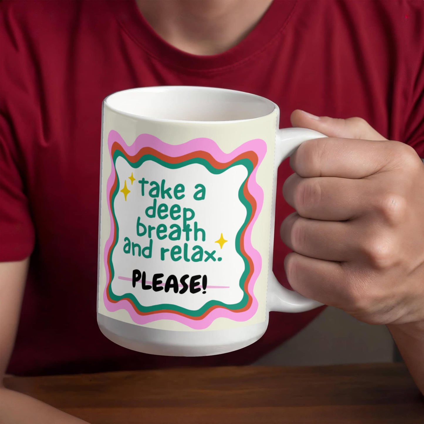 Relax Please - 15 Oz. Mug