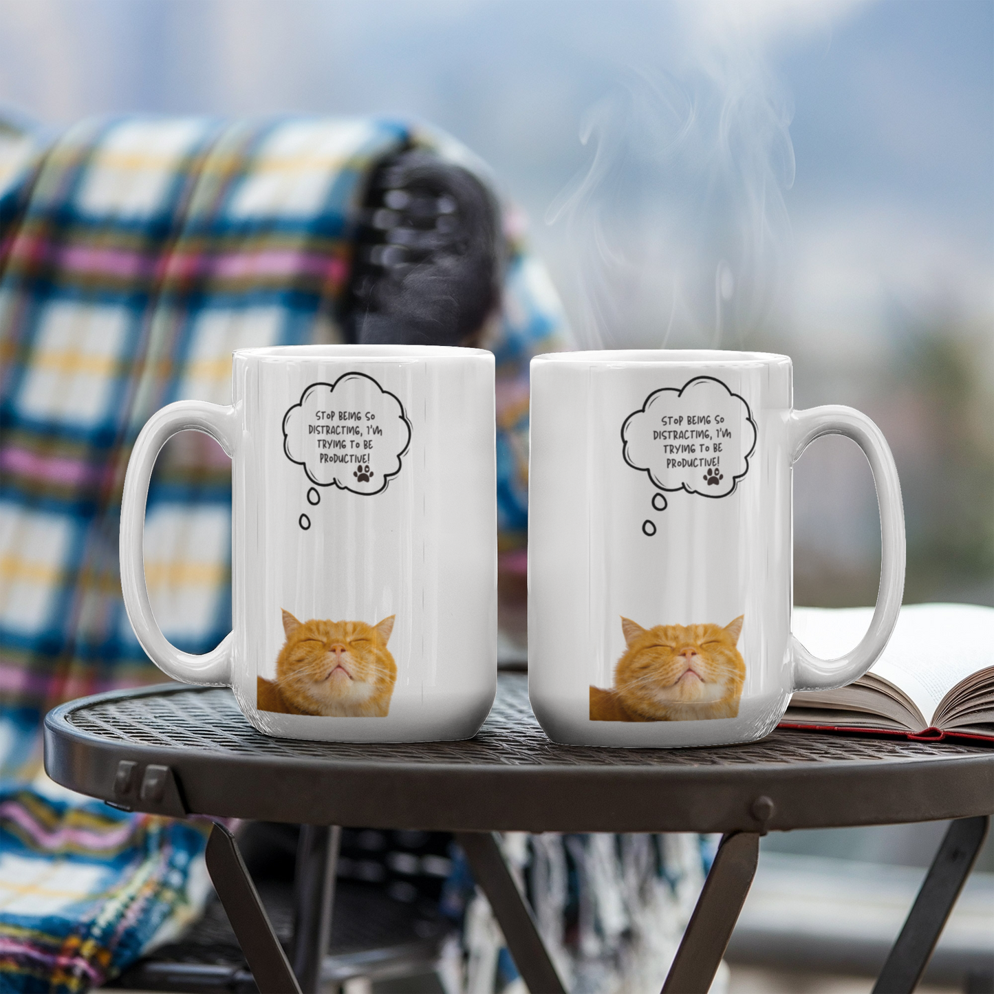 Stop Being So Distracting -15 Oz. Mug