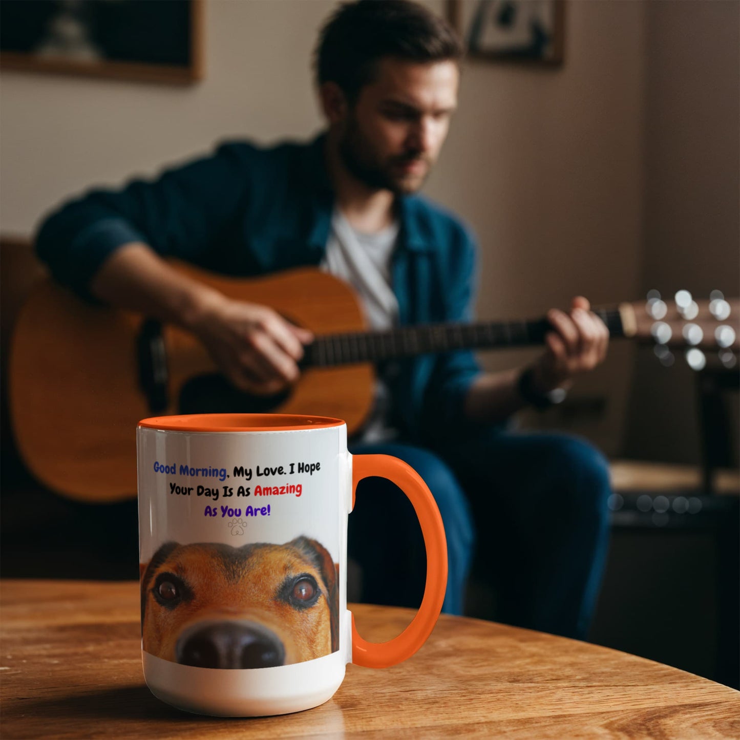 Good Morning, My Love - Dog Lover - 15 Oz. Mug