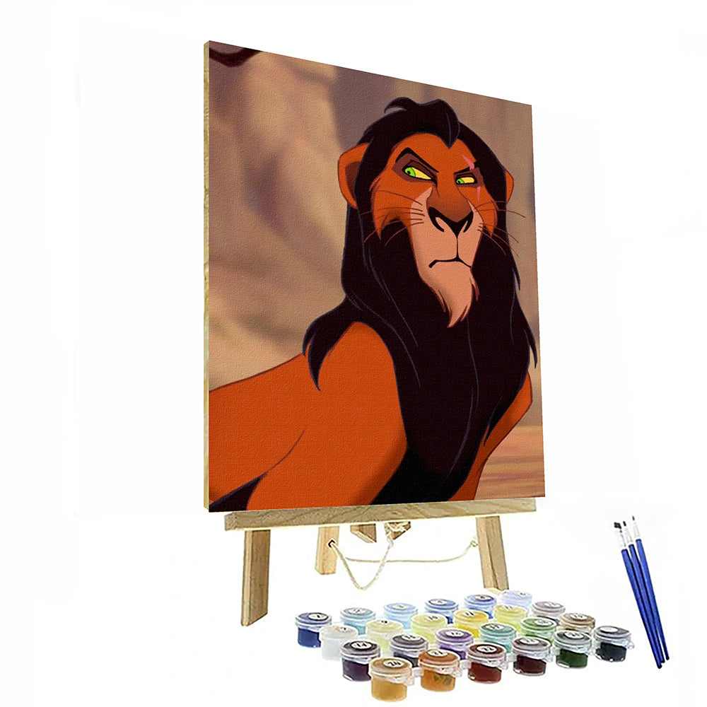 Scar Paint By Number Painting Set