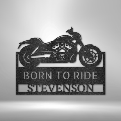 Cruiser Workshop Monogram - Steel Sign