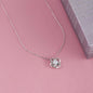 Love Knot Necklace, For Her, Custom Message Card