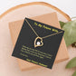 Future Wife Forever Love Necklace, Future Wife From Future Husband - Birthday | Christmas Gift  | Message Card Jewelry - Gifts 4 Your Season