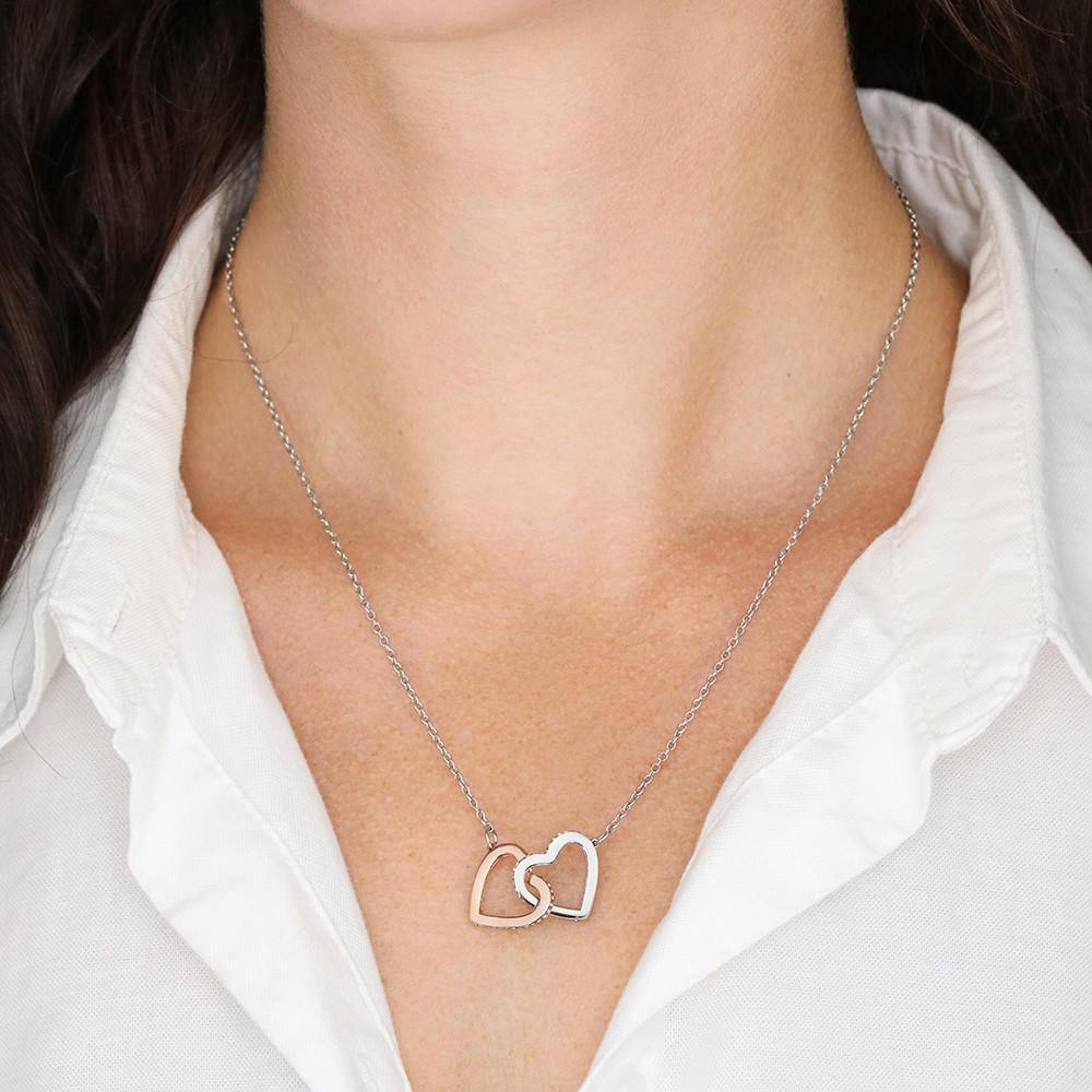 Two Hearts Interlocked, Gift To My Granddaughter, Gift For Christmas, Granddaughter Birthday, Gift From Grandpa/Grandma To Granddaughter, Graduation Gift - Gifts 4 Your Season