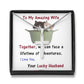 Wife Stainless Steel Cross Necklace.,Wife From Husband - Birthday Gift | Anniversary Gift | Cat Lover Gift | Christmas Gift  | Message Card Jewelry - Gifts 4 Your Season