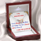 Two Embellished Hearts  Necklace | To  My Mom Gift | Mom Christmas Jewelry | Love Her Keepsake | Mom Necklace | Mom Message Card | Meaningful Cards | Best Mom Ever - Gifts 4 Your Season