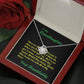 Love Knot Necklace, Gift To My Granddaughter, Gift For Christmas, Granddaughter Birthday, Gift From Grandpa/Grandma To Granddaughter, Graduation Gift - Gifts 4 Your Season