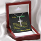 Stainless Steel Cross Necklace, Birthday Gift For Daughter, To Our Daughter Necklace, Present From Mom and Dad - Gifts 4 Your Season